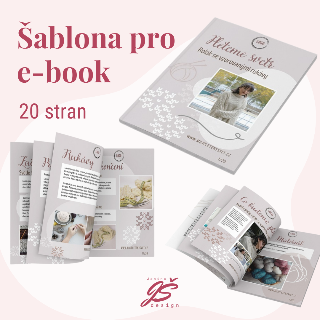 Šablona pro e-book Sada 12 Canva šablon na Instagram ve stylu RETRO